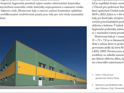Článok v časopise Konstrukce