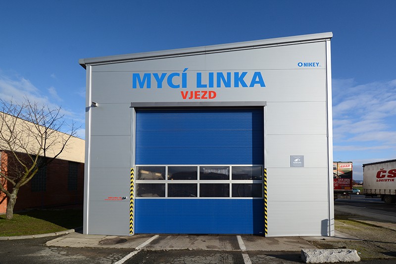 Montovaná zateplená umývacia linka Nikey I Mohelnice